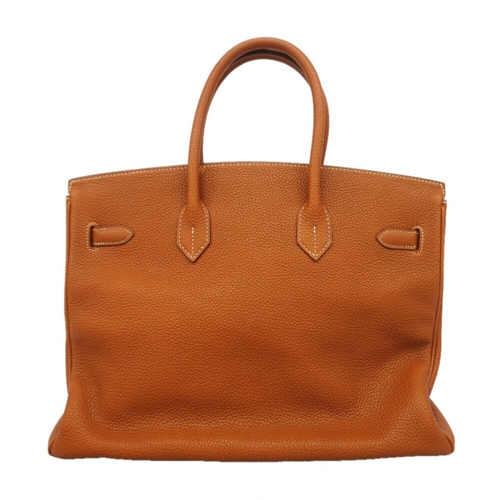 Hermes Birkin 35 Togo Gold Handbag (□H stamp) - Women's - Picture 13 of 13